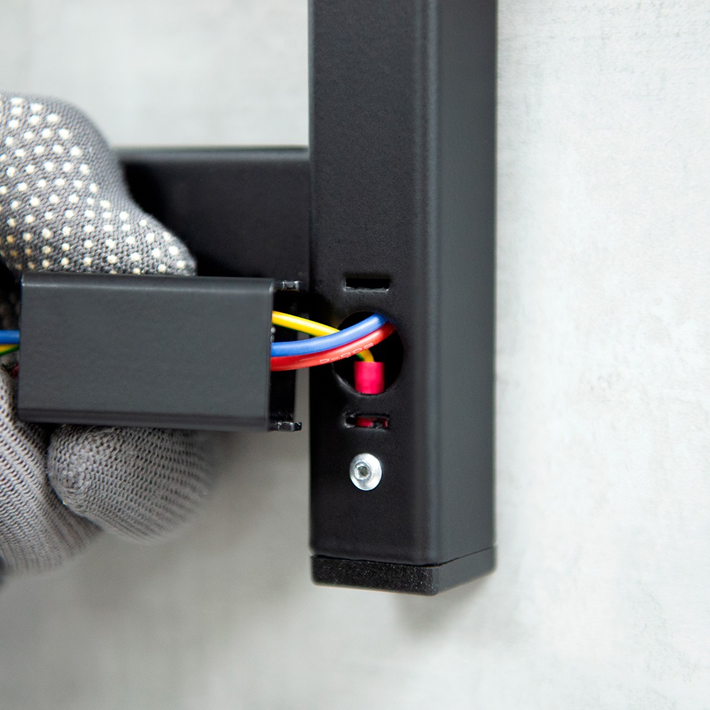 Полотенцесушитель Пэк сп 6 60х50 графит ВГП